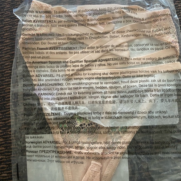 Savage X Fenty Shy Pink string thong underwear - NWT - Picture 4 of 4